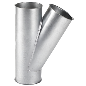 Branch pieces 30° galvanised